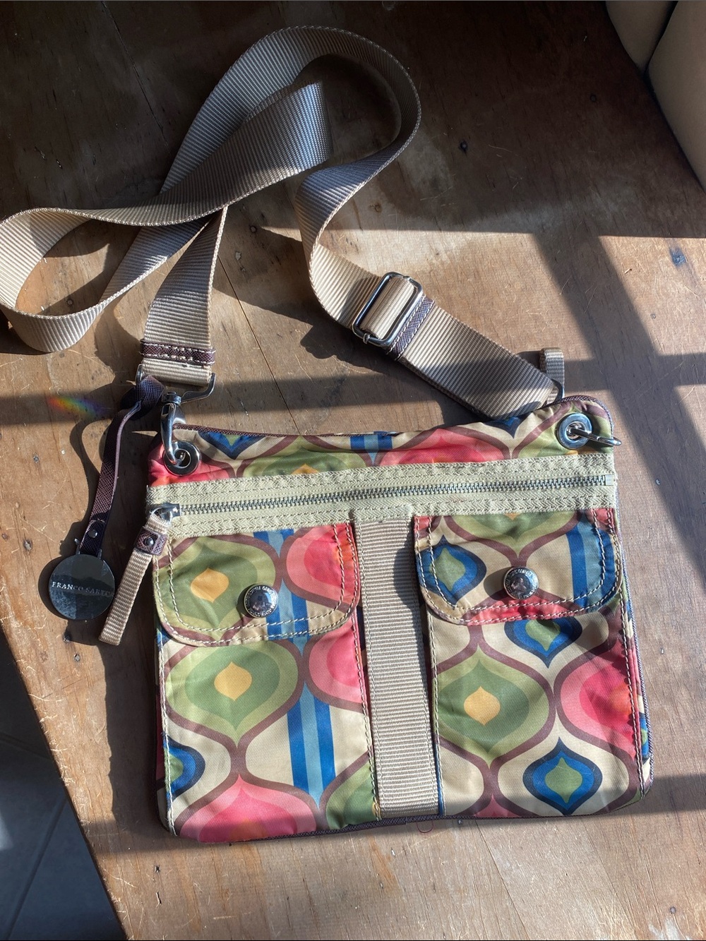 Y2K Franco Sarto Crossbody Colorful Bag